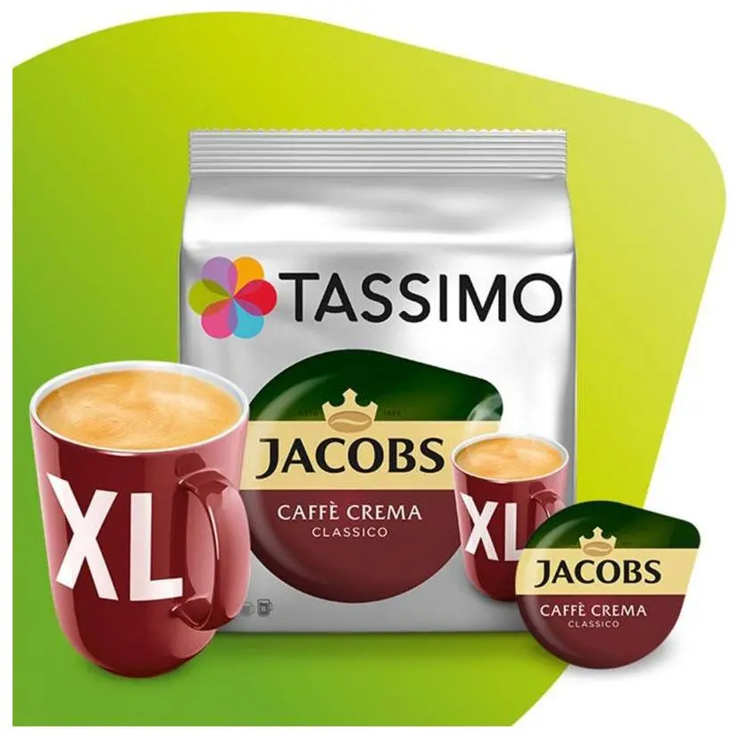 Kapsułki Tassimo Caffe Crema XL 16szt.