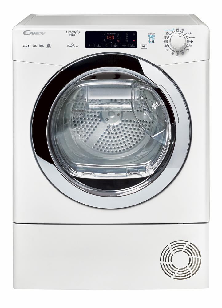 Suszarka Candy GrandoVita GVS4 H7A1TCEX-S Slim 46cm 7kg