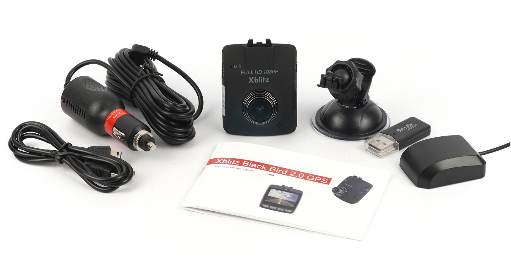Wideorejestrator Xblitz Black Bird 2.0 GPS