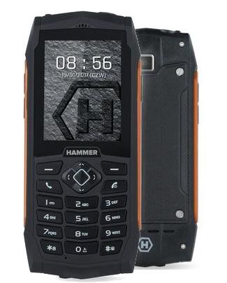 Telefon myPhone Hammer 3+ (pomarańczowy)