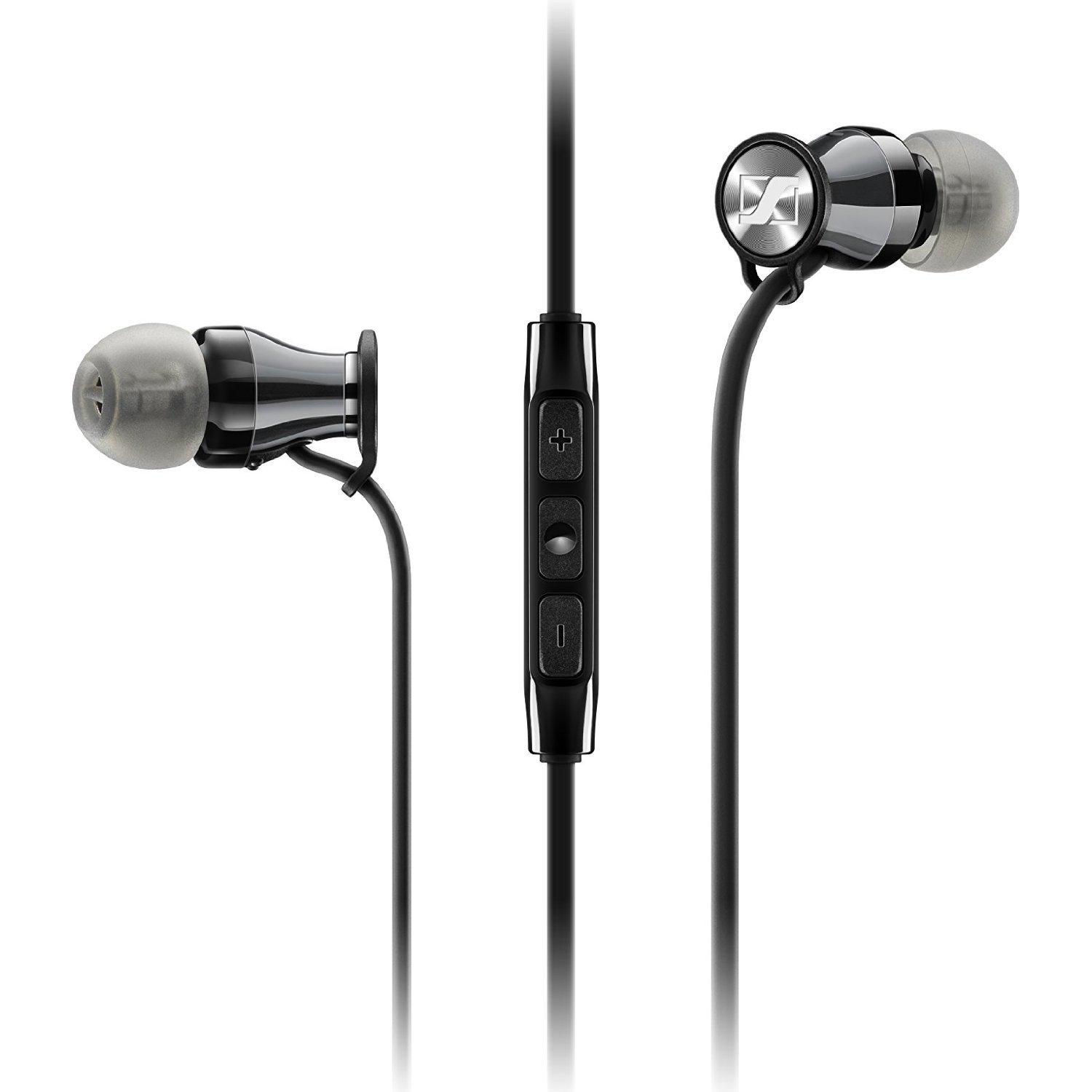 Słuchawki przewodowe Sennheiser Momentum-In-Ear Black Chrome (M2 IEi)