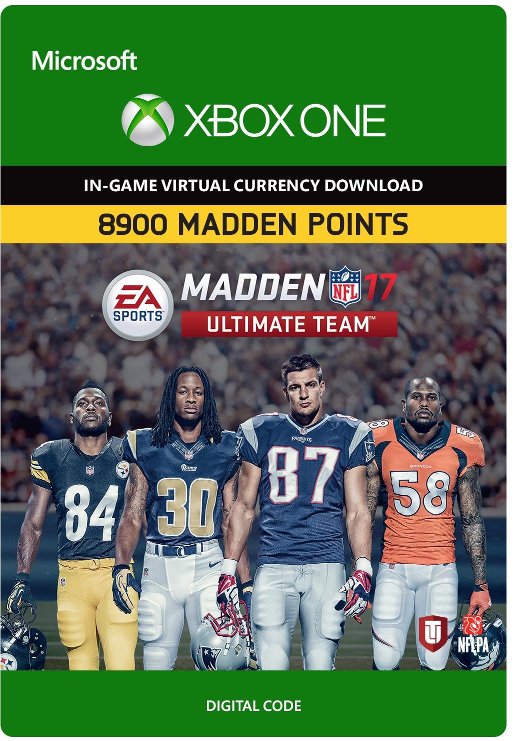 Madden NFL 17 - 8900 Punktów [kod aktywacyjny] Xbox One