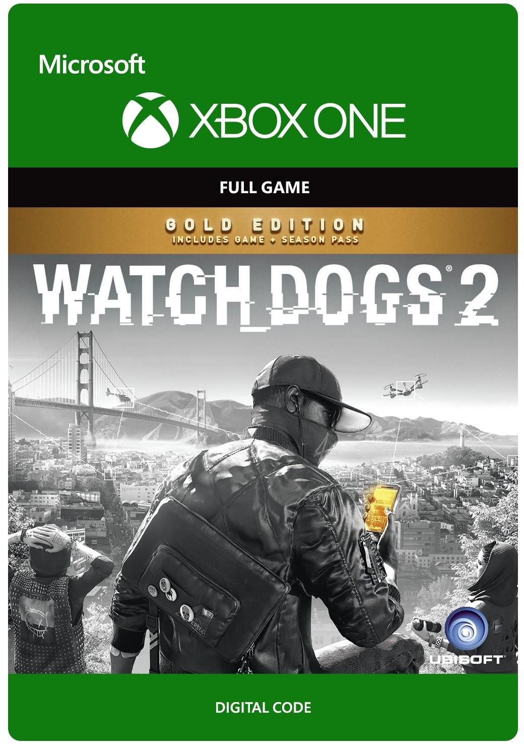 Watch Dogs 2 - Złota Edycja [kod aktywacyjny] - Gra na Xbox One (Kompatybilna z Xbox Series X/S)