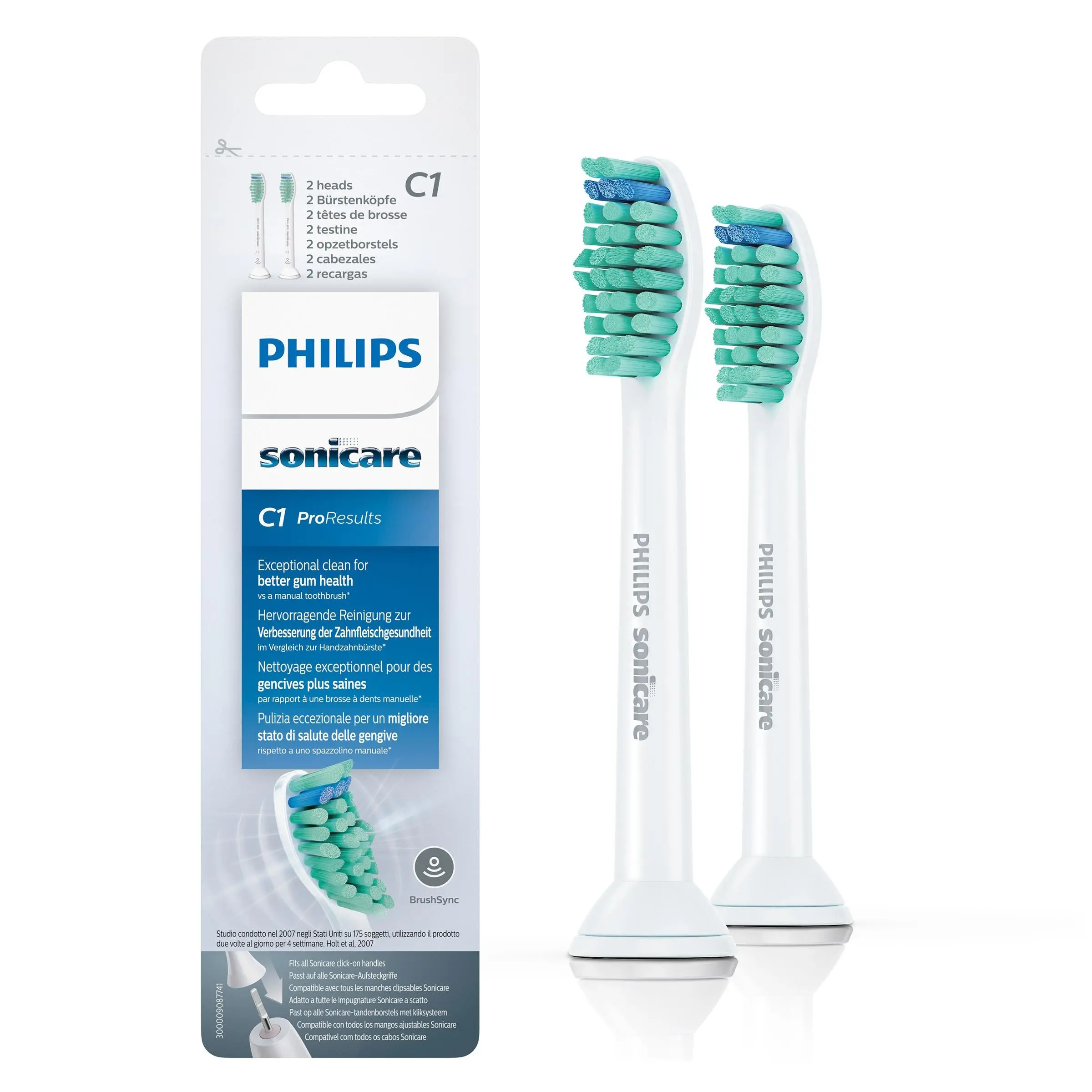 Końcówka do szczoteczki Philips Sonicare ProResults HX6012/07 2szt.