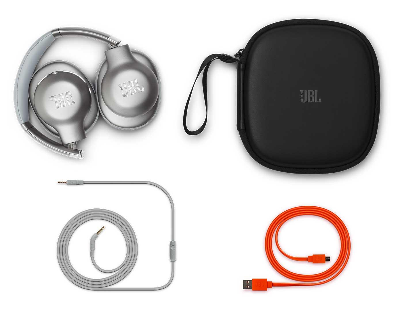 Słuchawki bezprzewodowe JBL Everest V710BT Nauszne Bluetooth 4.1 Srebrny