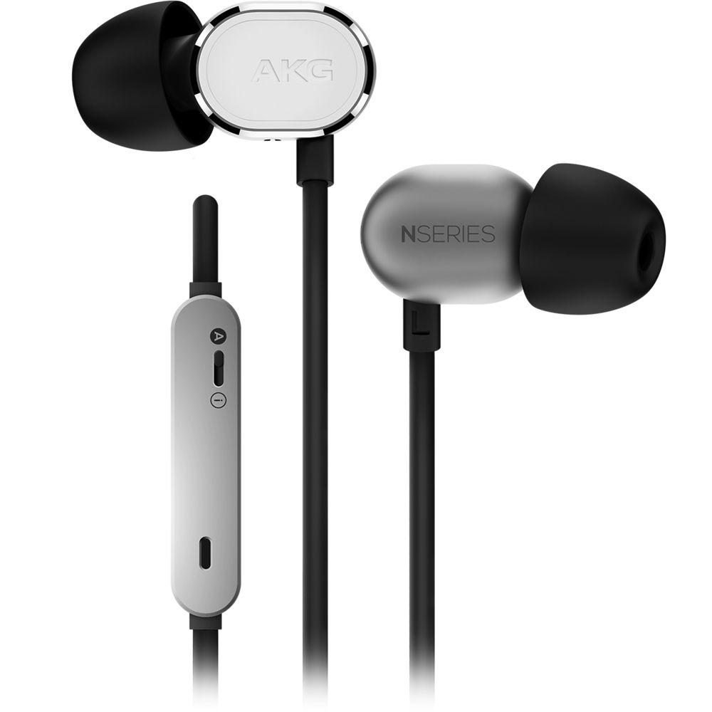 Słuchawki przewodowe AKG N20U (srebrny)