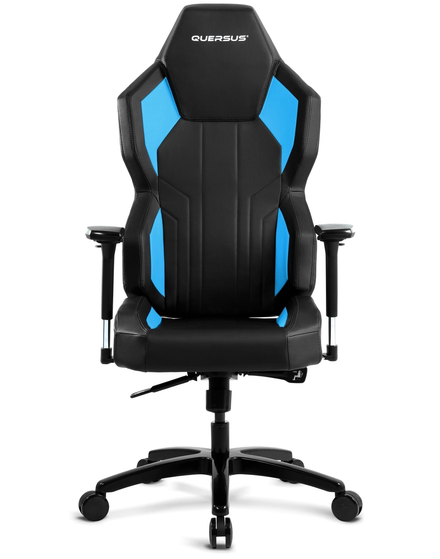 Fotel Quersus G702/XB - GEOS 702 (czarno-niebieski)