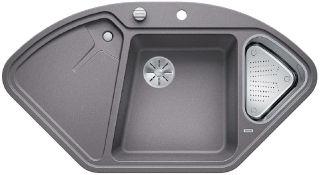 Zlewozmywak Blanco DELTA II 523658 (alumetalik)