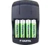 Ładowarka VARTA Plug Charger + 4 akumulatory AA 2100 mAh