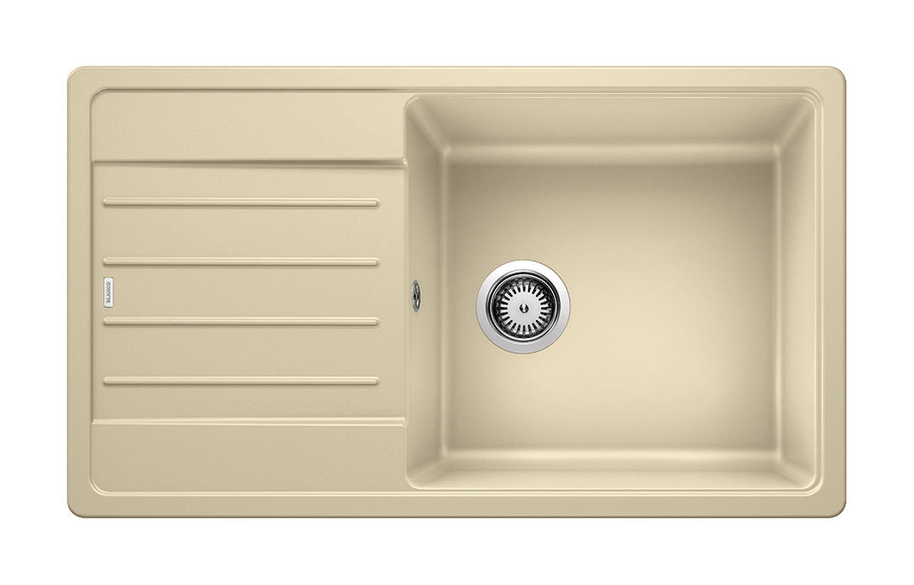 Zlewozmywak Blanco LEGRA XL 6 S 523330 - szampan - granitowy - wpuszczany w blat - ociekacz