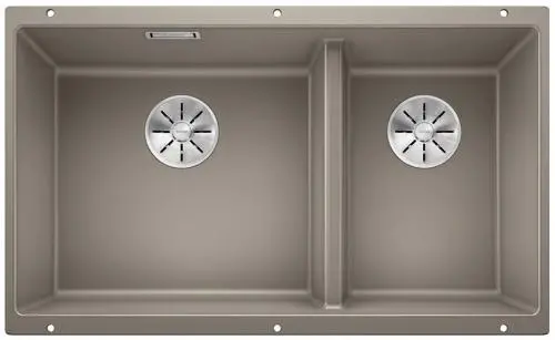 Zlewozmywak Blanco SUBLINE 430/270-U 523158 Komora z lewej strony Granitowy Tartufo