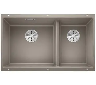 Zlewozmywak Blanco SUBLINE 430/270-U 523158 Komora z lewej strony Granitowy Tartufo