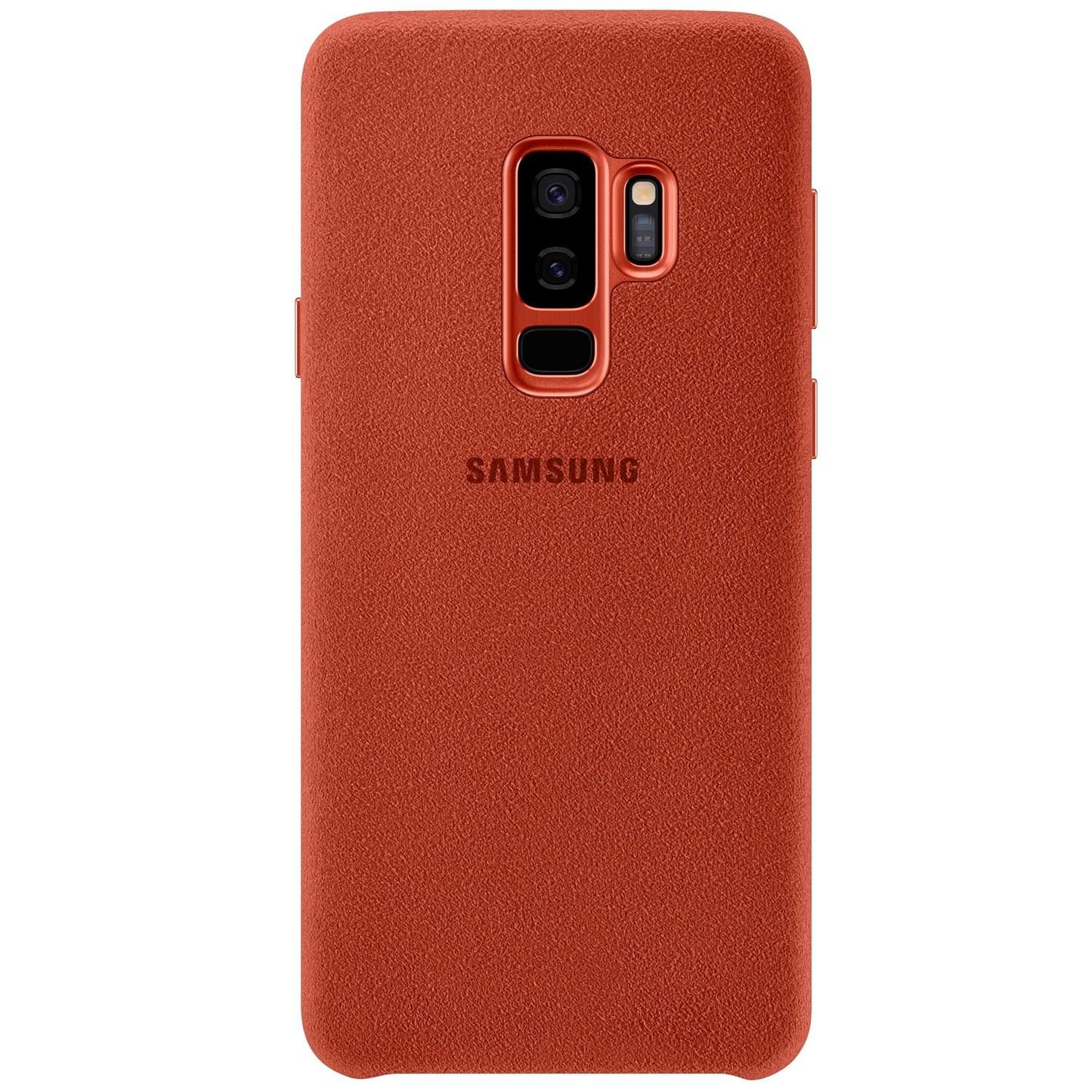 Samsung Galaxy S9+ Alcantara Cover EF-XG965AR (czerwony)