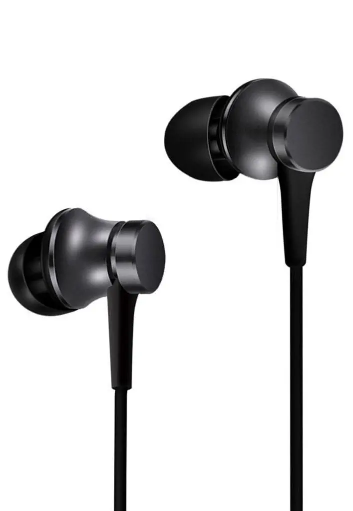 Słuchawki przewodowe Xiaomi Mi Piston Basic Dokanałowe Mikrofon Czarny
