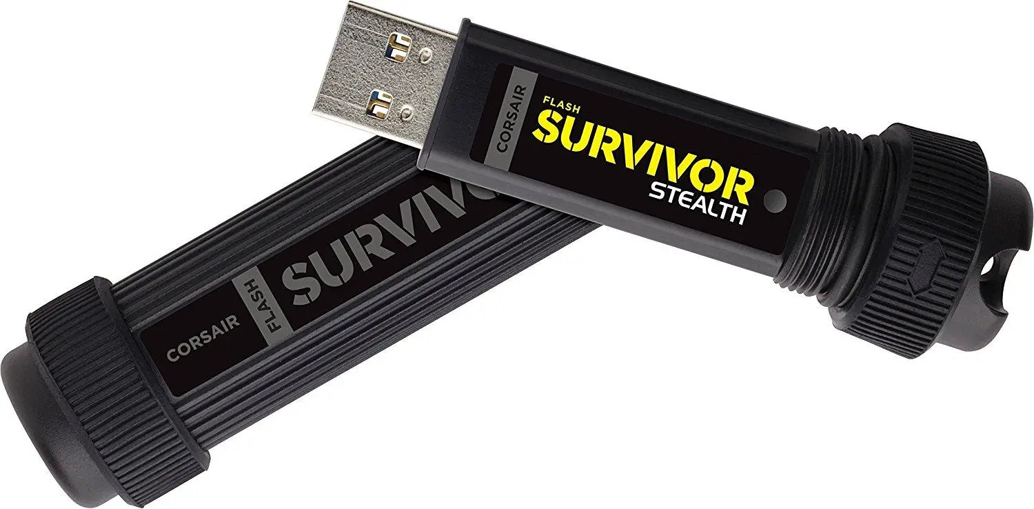 PenDrive Corsair Survivor Stealth 256GB USB 3.0 Czarny