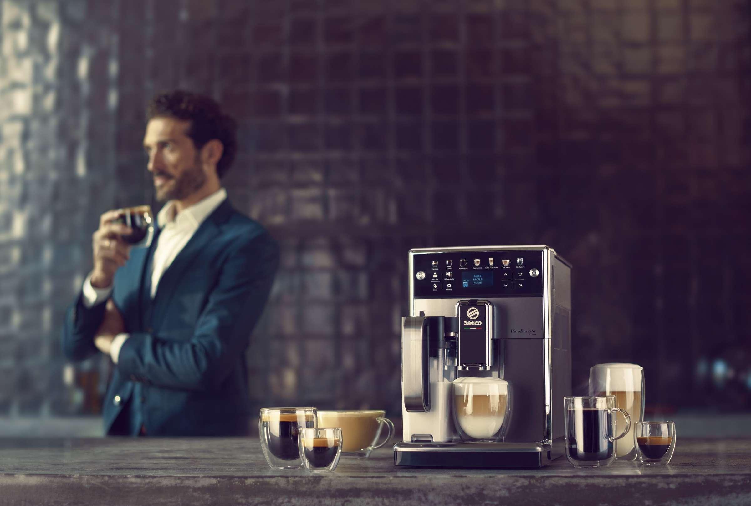 Ekspres Saeco PicoBaristo Deluxe SM5572/10 - automatyczny