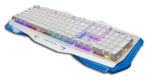 Klawiatura mechaniczna E-BLUE EKM745 - srebrna