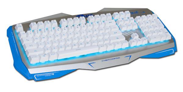 Klawiatura mechaniczna E-BLUE EKM745 - srebrna