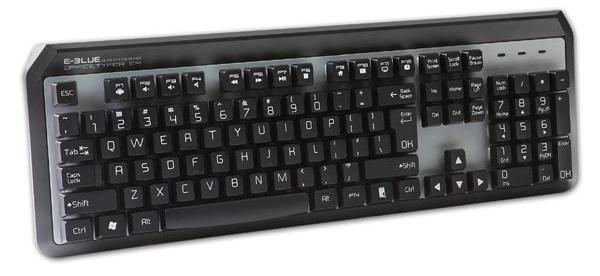 Klawiatura membranowa E-BLUE K738  - czarna