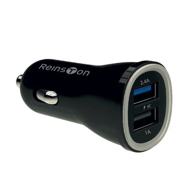 Ładowarka samochodowa Reinston ELSA05 USB 3,4A Czarny