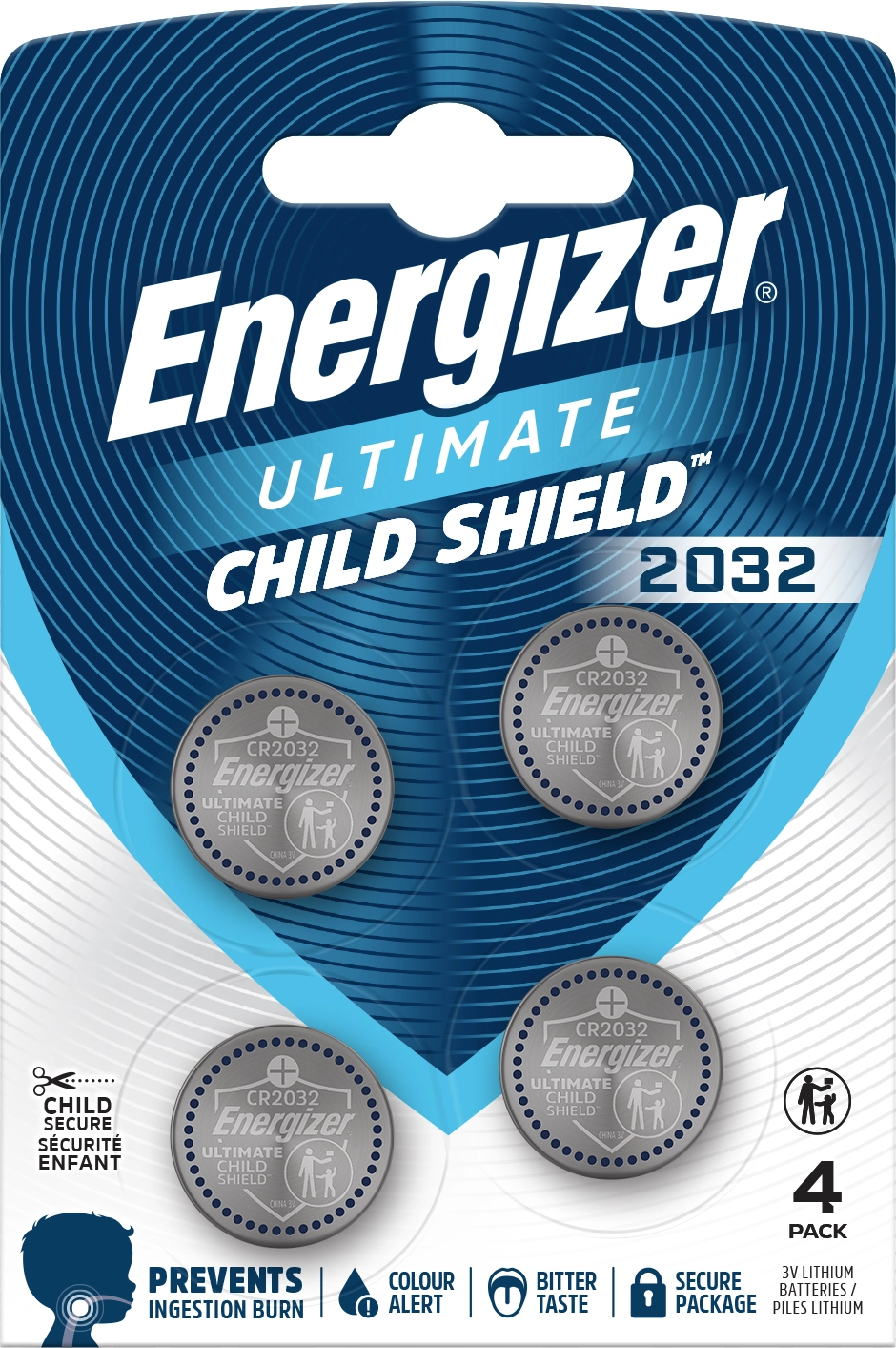 Baterie Energizer CR2032 4szt.