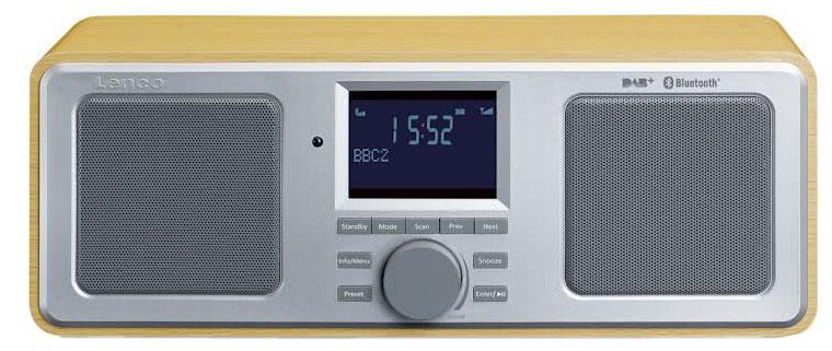 Radioodbiornik Lenco DAR-015 (drewniany)