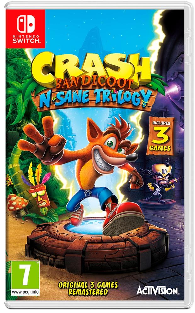 Crash Bandicoot N. Sane Trilogy Gra na Nintendo Switch