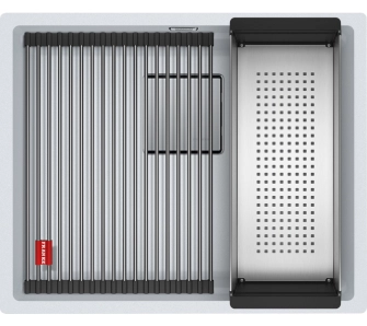 Zlewozmywak Franke Kanon KNG 110-52 Granitowy Biały polarny