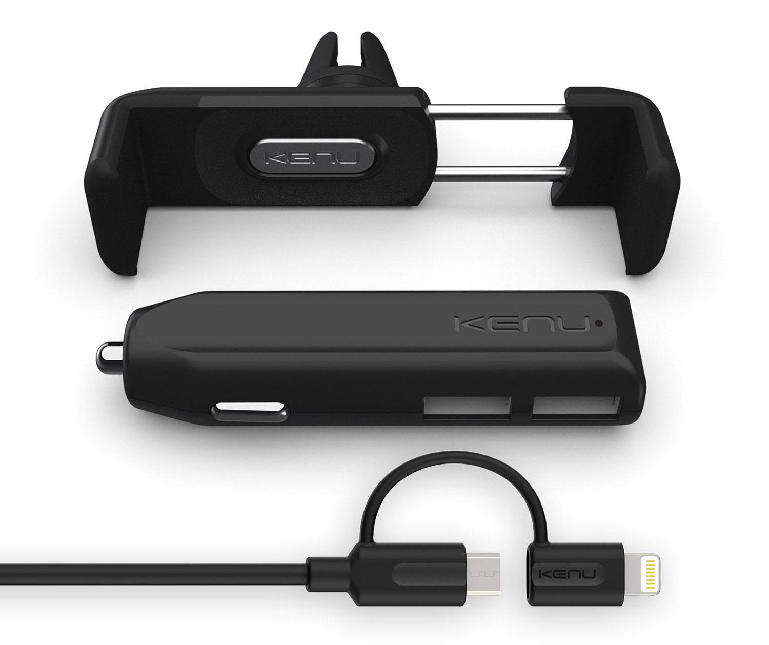 Kenu Airframe+ Car Kit Deluxe + zestaw ładujący