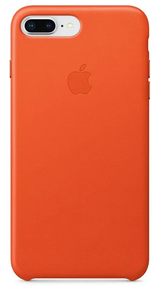 Etui Apple Leather Case do iPhone 8/7 Plus MRGD2ZM/A soczysta pomarańcza