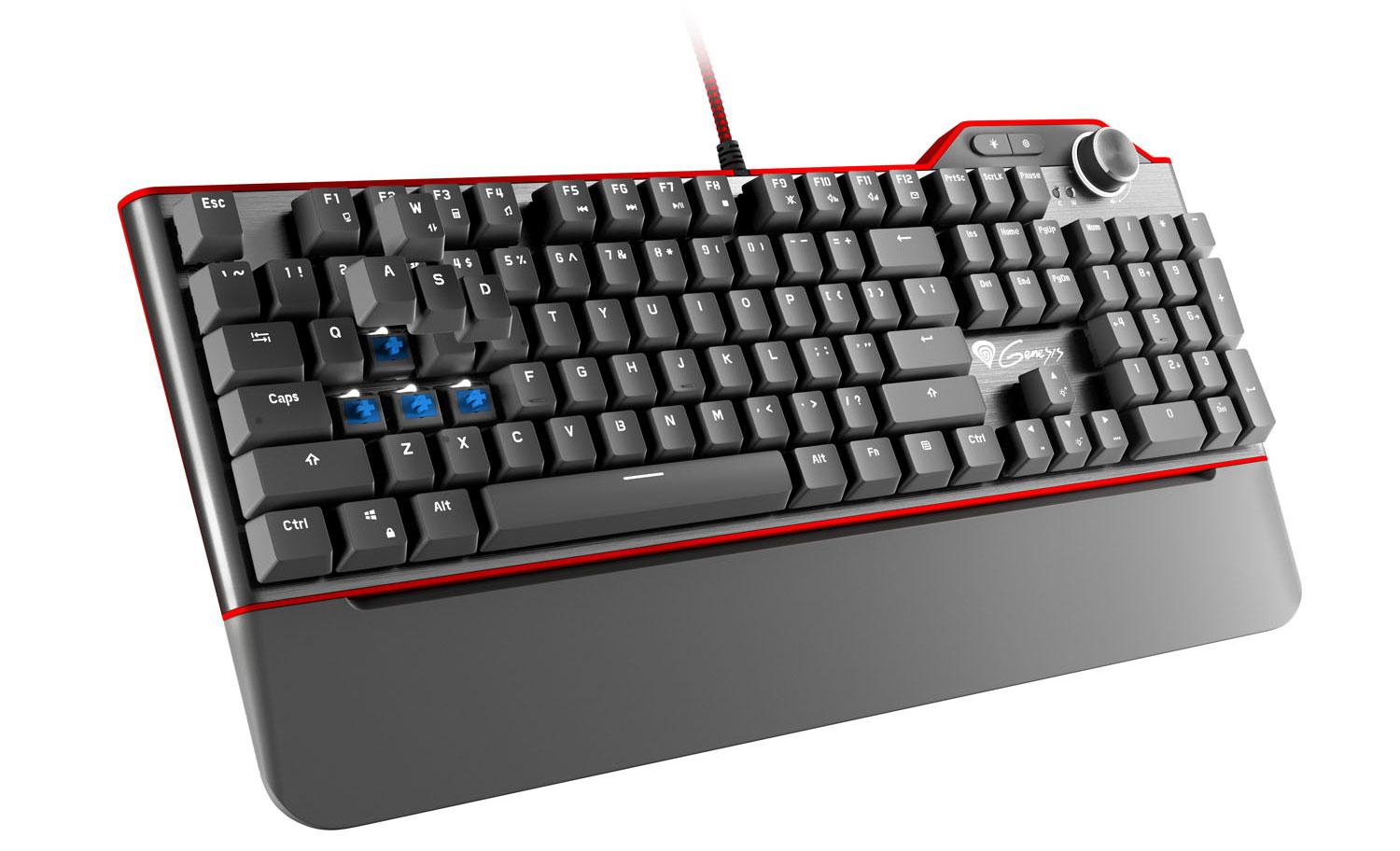 Klawiatura mechaniczna Genesis RX85 - Kailh Blue