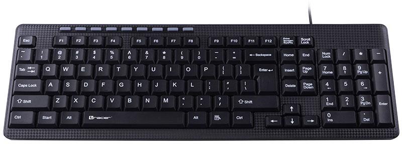 Klawiatura membranowa Tracer Maverick II - czarny