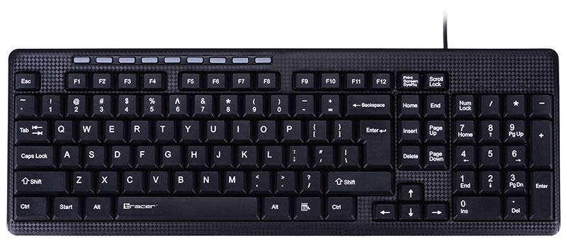 Klawiatura membranowa Tracer Maverick II - czarny