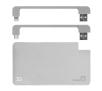 Powerbank Xqisit Lightning/micro USB 3000 mAh (srebrny)