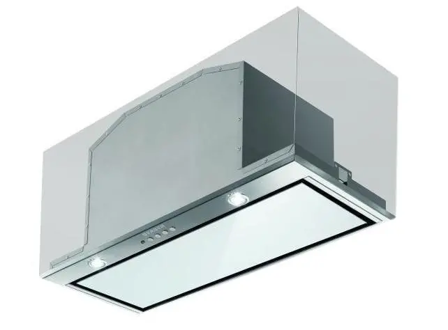 Okap Faber Inca Lux Glass EV8 X/WH 52 Srebrno-biały