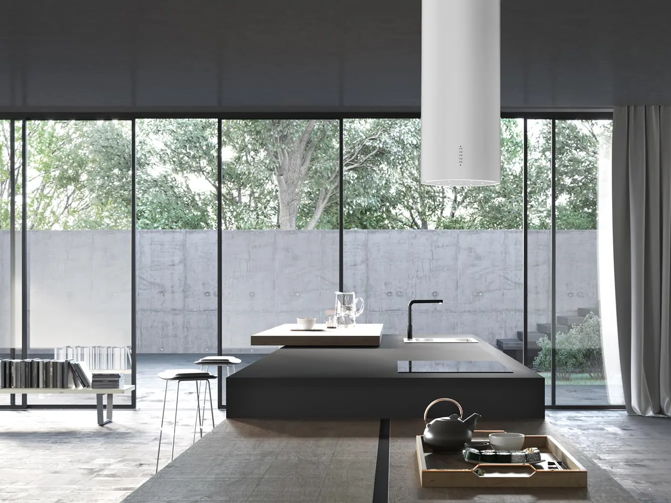Okap Faber Cylindra Isola Gloss Plus EV8+ WH 37 Biały