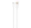 Kabel Xqisit Charge & Sync microUSB-USB A (biały)