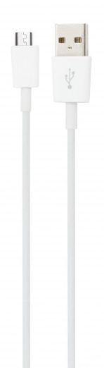 Kabel Xqisit Charge & Sync microUSB-USB A (biały)