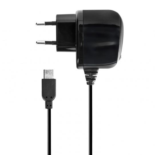 Ładowarka sieciowa Xqisit Basic Line Travel Charger 2.1A (czarny)