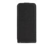 Xqisit Flip Cover iPhone 5/5S/SE (czarny)