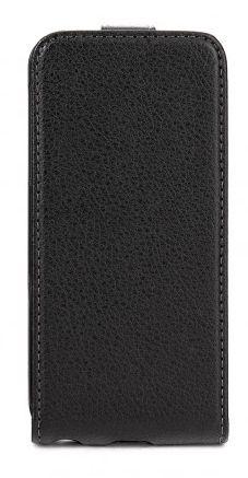Xqisit Flip Cover iPhone 5/5S/SE (czarny)