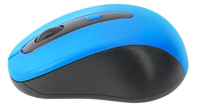 Myszka Omega OM-416 (czarno-niebieska)