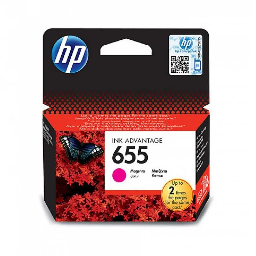 Tusz HP CZ111AE nr 655 Purpurowy 9 ml