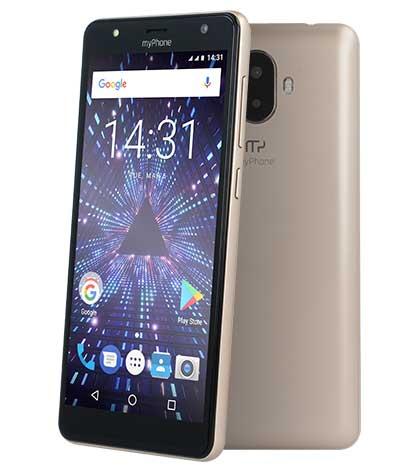 Smartfon myPhone Pocket 18x9 (złoty)