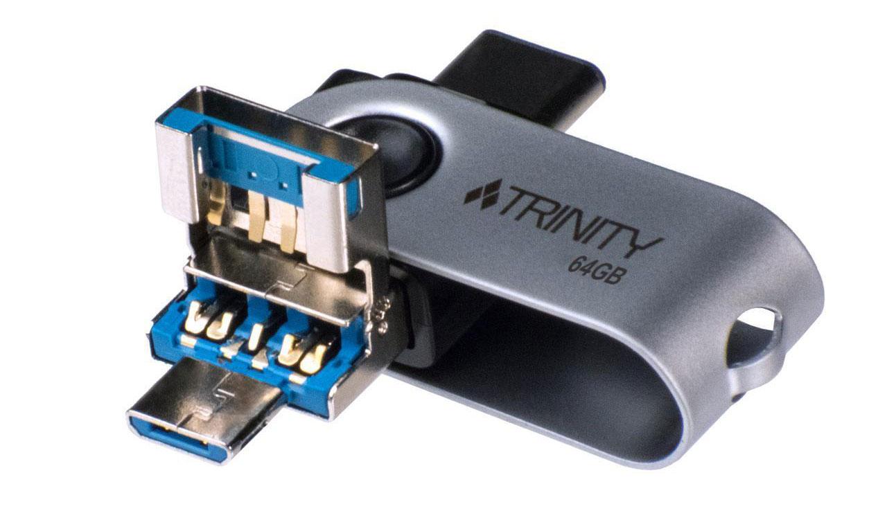 PenDrive Patriot Trinity 64GB USB 3.1 + micro USB