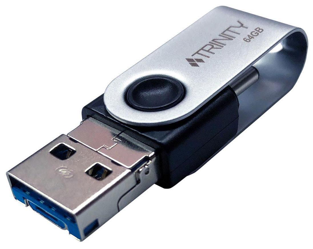 PenDrive Patriot Trinity 64GB USB 3.1 + micro USB