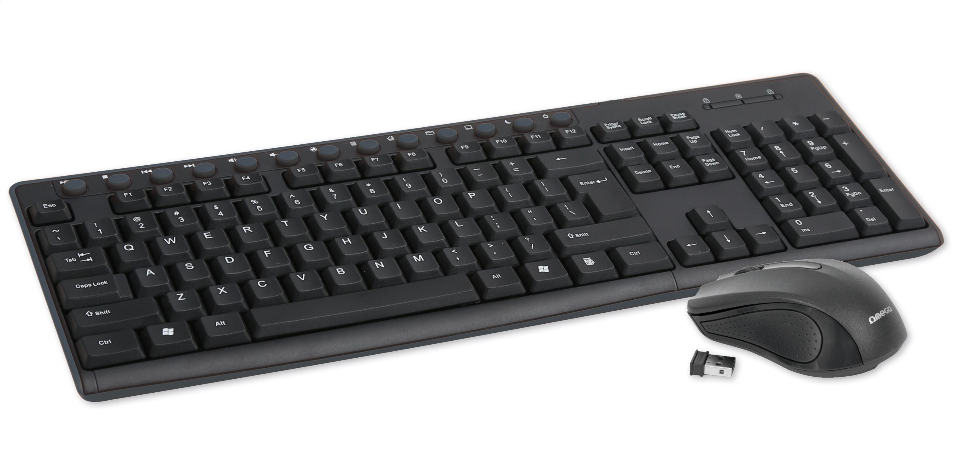 Zestaw Omega OKM071B M-MEDIA W-LESS SET
