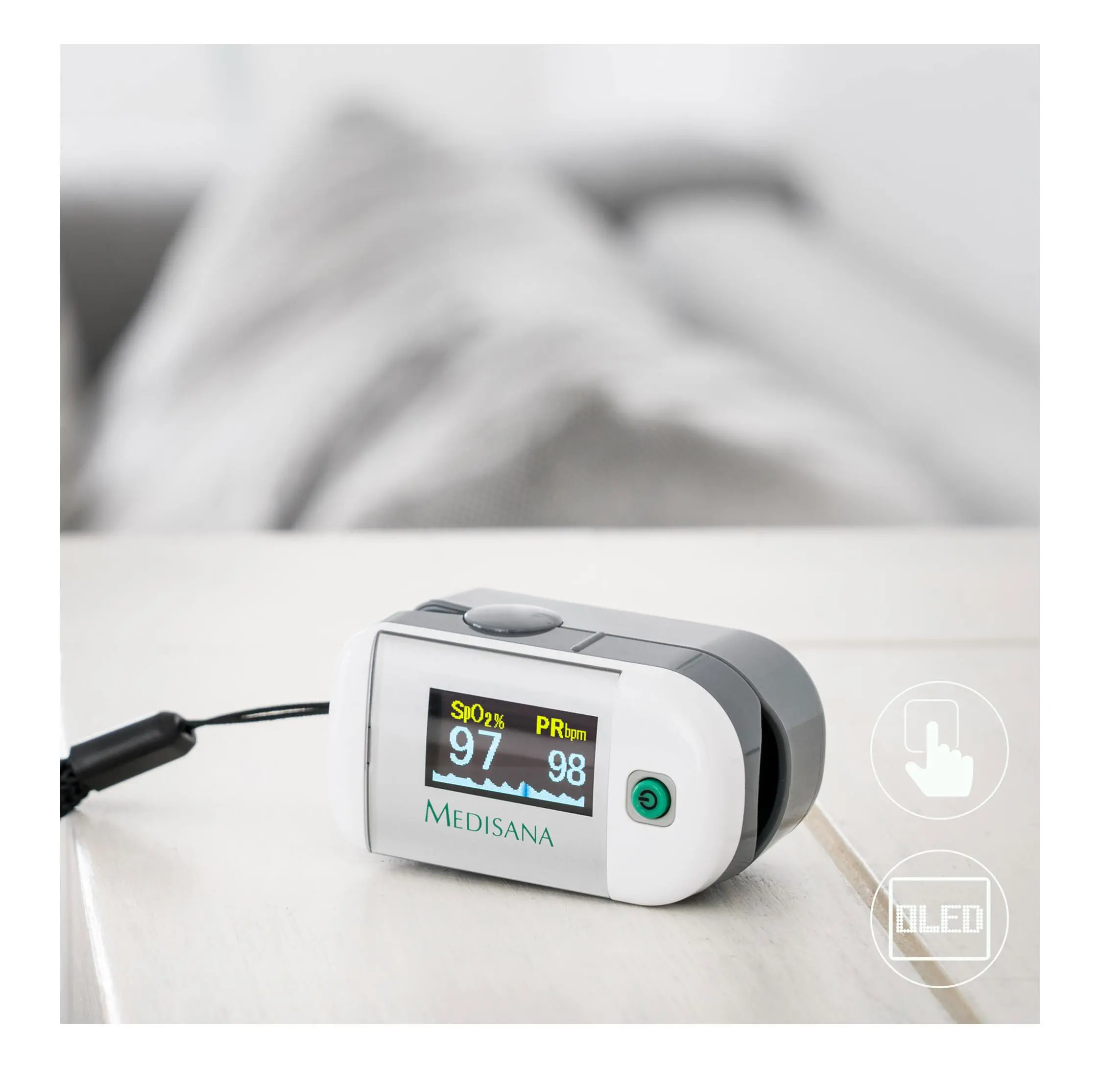 Pulsoksymetr Medisana PM 100