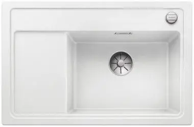Zlewozmywak Blanco ZENAR XL 6 S 523778 Compact Komora z prawej strony Granitowy Biały