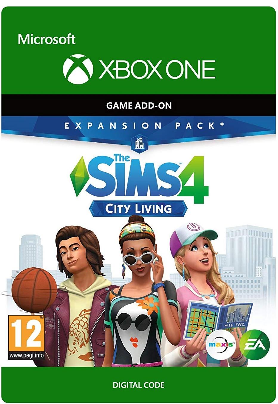The Sims 4 - Miejskie Życie DLC [kod aktywacyjny] Xbox One